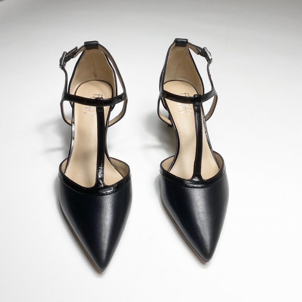 Franco Santo black pointy toe Heels-Size 8.5/ NWOT